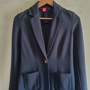 Lilly Pulitzer Women's Black Blazer Size XXS..